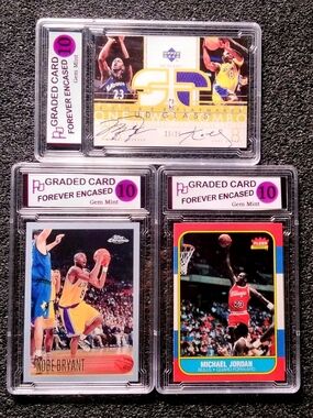 Kobe Bryant & Michael Jordan Vintage HOF Dual Autograph Basketball Rookie Card